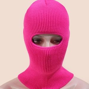 Pink Ski Mask